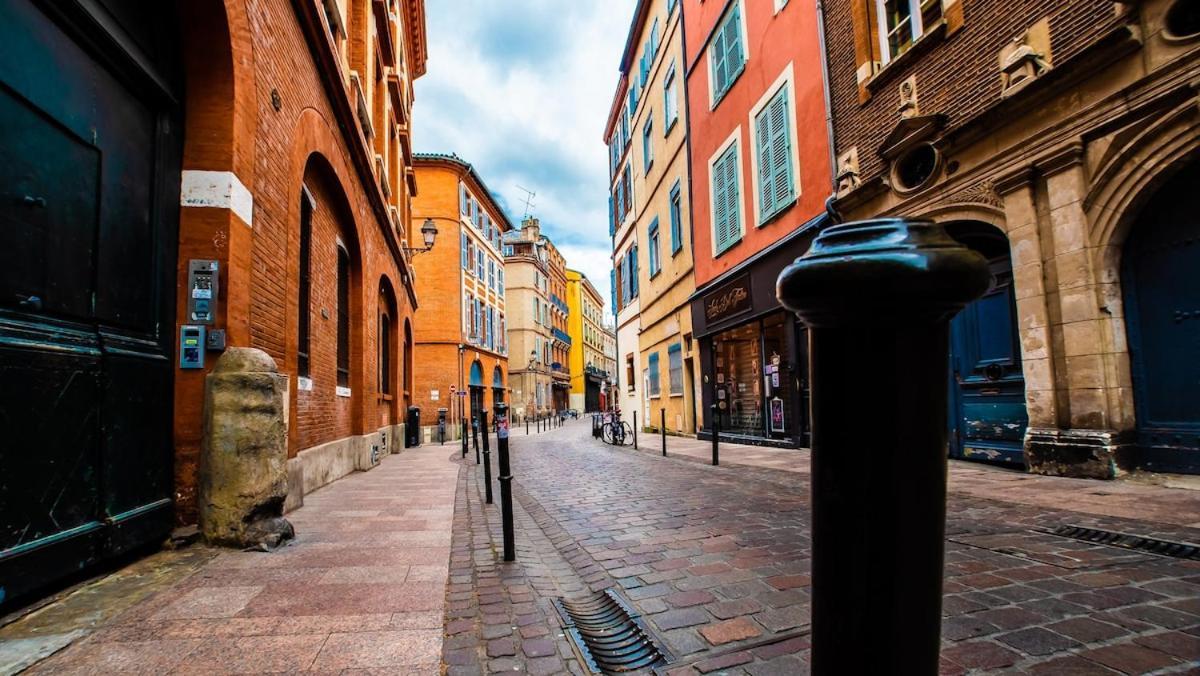 Ferienwohnung Loft Sous Les Toits Lumineux - Capitole-Daurade-Esquirol - Wifi Toulouse Exterior foto